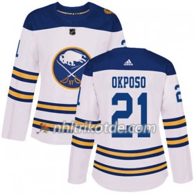 Buffalo Sabres Trikot Kyle Okposo 21 2018 Winter Classic Adidas Weiß Authentic - Dame